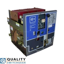 1600 Amps, Siemens-Allis, RL-1600, electrically operated, manually operated, drawout, III LSIG, 50kA @ 635V