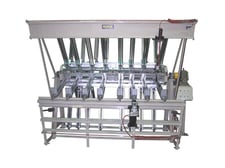 Quick #06-Section-Heavy-Duty-P, Door Assembly Clamp, 16.5' width, 6-section, (72) total clamp, 3.5" H, 40"