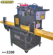Wise #5200, Twin Stair Trencher, 2" x 12" stringer size, 5 HP belted motor, 10000 RPM 2026, new