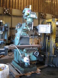 Southwestern Industries #Trak-K4S, 4-Axis Vertical Milling Machine, 10" x50" table, S/N 043al12884