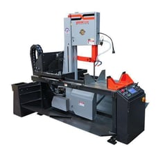 18" x 21.25" Hemsaw #VT100LM-45, High Speed Production Manual Vertical Bandsaw, 5 HP, 220V, NEW
