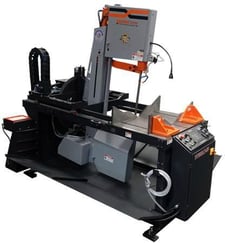 18" x 20.75" Hemsaw #VT100LM-60, High Speed Production Manual Vertical Bandsaw, 5 HP, 220V, NEW