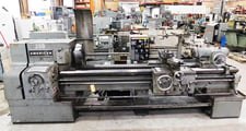 21" x 78" American, toolroom lathe, 15" chuck, 4-jaw, 2" hole, Newall 2-Axis digital read out, Steady Rest