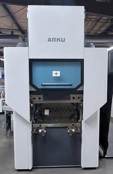 64 x .47 Arku #Flatmaster-55/165, CNC leveling machine, 18 rolls, 68 hours, like new, 2019