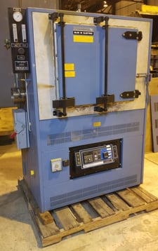 25" width x 20" H x 20" L Blue M #IGF-7780F-4, inert gas cabinet oven, electric, 1100 Degrees Fahrenheit