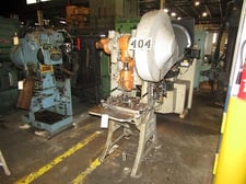 20 Ton, Federal, OBI flywheel press, 2 HP, attached electrical cabinet, push button controls