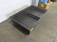 Pig steel spill containment pallet, PAK239, 66 gallons, (2) 55 gallon drums, unused