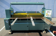 10 gauge x 6' Betenbender #6-10GA, hydraulic power squaring shear, 36" power back gauge,LED readout