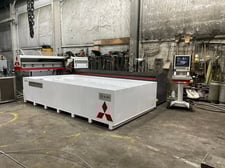 Mitsubishi #X3612, waterjet cutting system, 82" x153"table, 6' X, 12' Y, 10" Z, 50 HP, 60000 psi, 2012