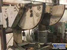 24000 lb. Ransome, welding positioner, 60" x 60" table, serial #285629, #70885