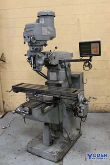 Bridgeport #Series-I, vertical mill, 9" x42" table, 2-Axis Mini Wizard digital read out, 2 HP, 1981, #68516