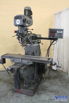 Lagun #FTV-2S, ram type vertical mill, 10" x50" table, 2 HP, Proto Track Plus CNC, #66085