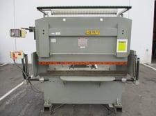 65 Ton, LVD #65-JS-06, CNC hydraulic press brake, 6' overall, 1990