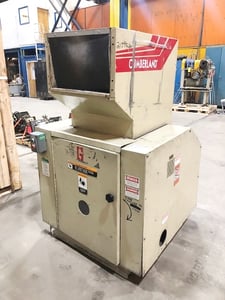 12" x 20" Cumberland granulator, sound enclosed, 20 HP, serial #293400-01507