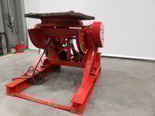 6000 lb. Ransome, tilting & rotating positioner, 50" x 50" table