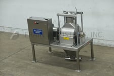 Fluid Air #014, Stainless Steel hammermill, 7-1/2" feed throat, 3" daimeter discharge pipe, 20 HP