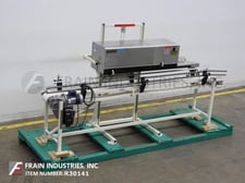 Bandrite #6000, right to left, automatic, continuous motion, Stainless Steel, band style, bag sealer, rated