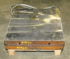 24" x 24" x 2.5" Electric platen, electric platen, (2 available)