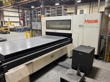 Mazak #Optiplex-3015, Laser Cutting System, 4000 watt, 5' x 10', PreView II controller, 2013