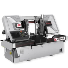 16.92" x 16.92" Bescutter B-43II, horizontal bandsaw, automatic chip conveyor, variable speed, hydraulic