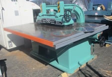 Diehl #750, straight line rip saw, 18" blade, 15 HP, 2" arbor, 4" max depth of cut