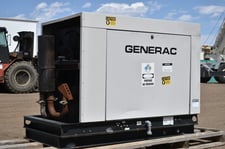 35 KW Generac #53500, standby Natural gas generator set, 120/240 Volts,Mitsubishi engine, 2007, #089175
