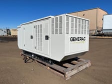 35 KW Generac #10878180100, Natural gas generator, 120/240 Volts, 500 hours, 2009, #089748