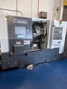 Goodway #GS-2000YS, 24.8" swing, 8" chuck, 2" bar, 18.11" diameter, 31.49" length, Fanuc 31IA, A2-6, chip