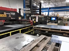 30 Ton, Amada #Vipros-358-King, CNC turret punch, 58 station, 4 automatic index, 50" x 80" sheet, Fanuc, 1995