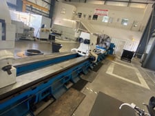 63" x 472" Poreba #TCG160, manual lathe, digital read out, steady & follow, rebuilt