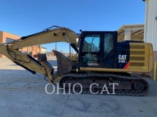 Caterpillar 316E, Crawler Excavator, 6208 hours, S/N: DZW00549, 2012