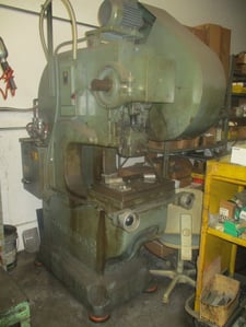 25 Ton, Rousselle #3G, Gap Frame Punch Press (Single Crank)