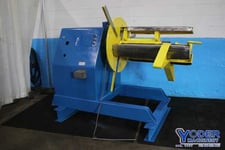 6000 lb. American Steel Line, motorized coil reel, 42" mandrel, 72" outside dimensions, 16"-21" ID, #75350