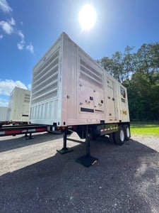 500 KW Caterpillar #XQ570 C18 Tier 4 Final 20' sound attenuated enclosure Containerized Power Module