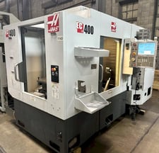 Haas #EC-400, 15.75" pallets, 20" X, 20" Y, 20" Z, 8100 RPM, Cat 40,24 automatic tool changer, WIPS, thru