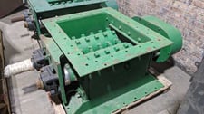 Helmick #E-99909-MKD, 2-roll crusher, 30" x 24" approx feed opening, 2" nominal output size