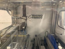 Rhino #FAB600, combination sawing & drilling CNC machining center, 3 drill heads, 2014