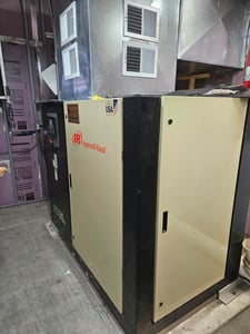 184/196 acfm, 125/115 psi, Ingersoll-Rand #RS30ie-A125, Rotary Screw Air Compressor, 40 HP, Roughly 20000
