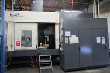Cincinnati Magnum H5-800AP, CNC horizontal machining center, 61" X, 47.8" Y, 47.2" Z, 24000 RPM, thru spindle