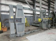 300 Ton, Niles-Bement #K-300, Hydraulic Horizontal Wheel Press, 36 stroke, 25 HP