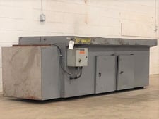 5050 cfm Diversi-Tech #DD-3X8, downdraft dust collector, (6) filters, reverse pulse clean