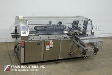 Adco #RAC120SS, automatic, Stainless Steel, high speed, right angle Tri-Seal carton closer rated up to 120