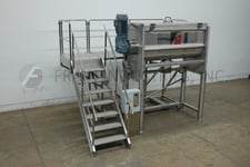 Morcos / Mrs Calls Candy #RM1000M, double ribbon mixer, 71" length, 28" width, 31" depth,flip up cover,lift