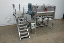 Morcos / Mrs Calls Candy #RM2000M, double ribbon mixer, 90" length, 36" width, 40" depth, flip up cover, lift