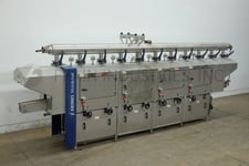 Krones #4000, Stainless Steel, steam shrink tunnel, mounted on Stainless Steel frame