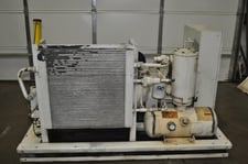 125 psig, Gardner Denver #EBH99G 125, rotary screw air compressor, 50 HP, air cooled, 2004