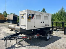 48 KW Caterpillar #XQ60, Mobile Generator Set, 3655 hours, S/N CF600191,2016