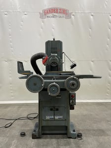6" x 18" Gallmeyer & Livingston #20, hand surface grinder, serial #20411, #16282