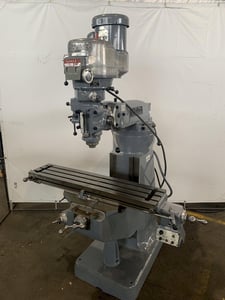 Bridgeport #Series-I, Vertical Mill, 9" x42" table, 2 HP, 60-4200 RPM, chrome ways, 1 shot lube