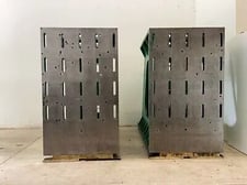 60" x 101" x 109" Heavy Duty Angle Plates, 11" x 1-3/4" T-Slots